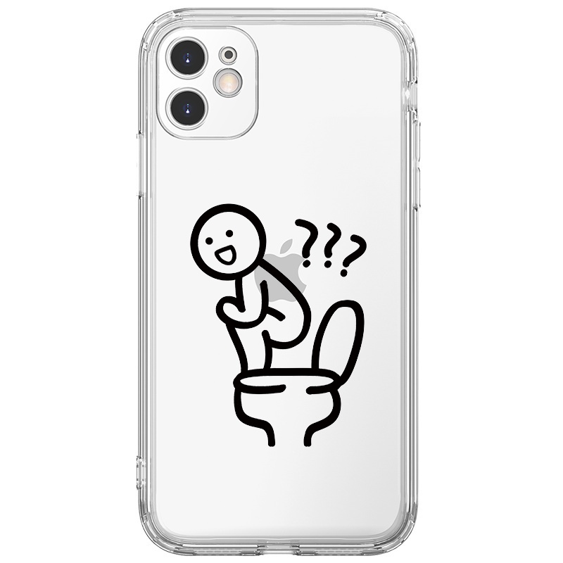 Ốp lưng IPhone  Trong suốt Ngộ 6/6plus/6splus/7/7plus/8/8plus/xs/11/12/13/14/Pro/Plus/Promax T26