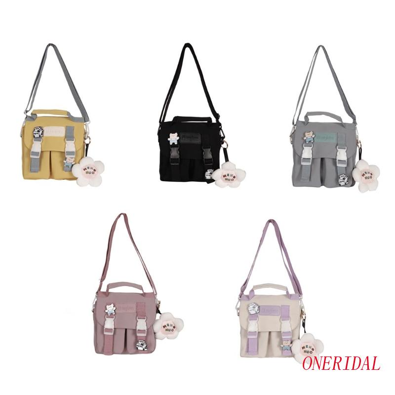 Túi Vải Vuông Đeo Chéo Vai Thời Trang Dành Cho Nữ