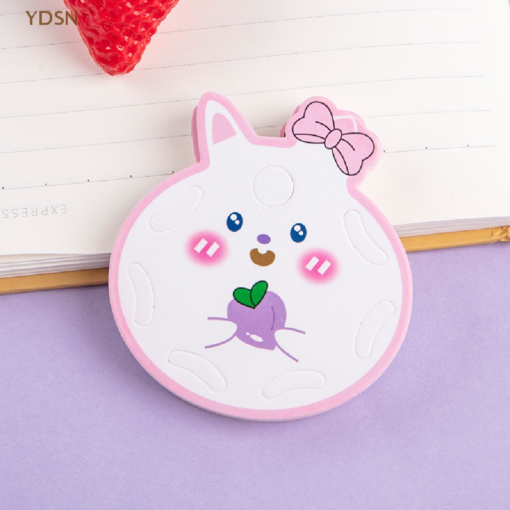 Set 50 Kẹp Tóc Mini Bằng Giấy Hình Thỏ / Cá Mập Dễ Thương
