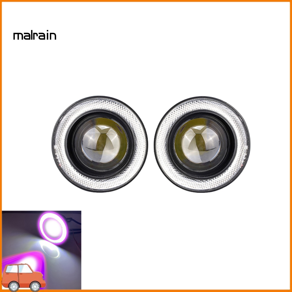 Bộ 2 Đèn LED COB Phá Sương Mù Siêu Bền Độ Bền Cao Chuyên Dụng Cho Xe Hơi