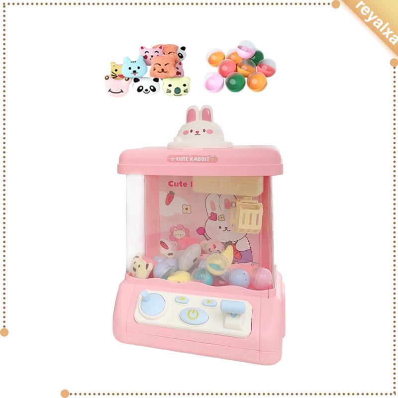 [Reyalxa] Đồ Chơi Máy Bắt Móng Điện Tử Có Đèn Và Nhạc Hình Cần Cẩu Mini Làm Quà Sinh Nhật