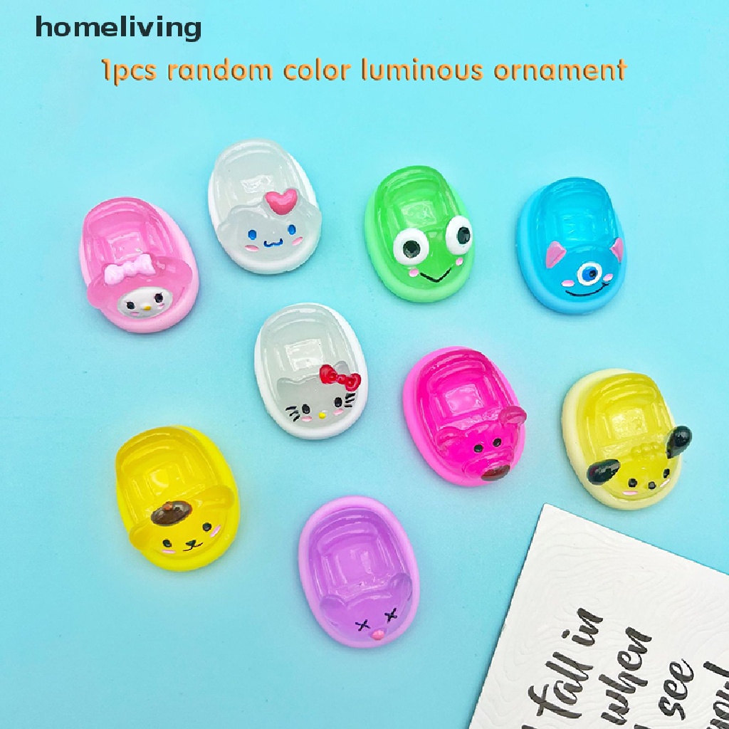 1 Tượng Nhựa Phát Quang Hình Hoạt Hình Đáng Yêu Trang Trí Xe Hơi