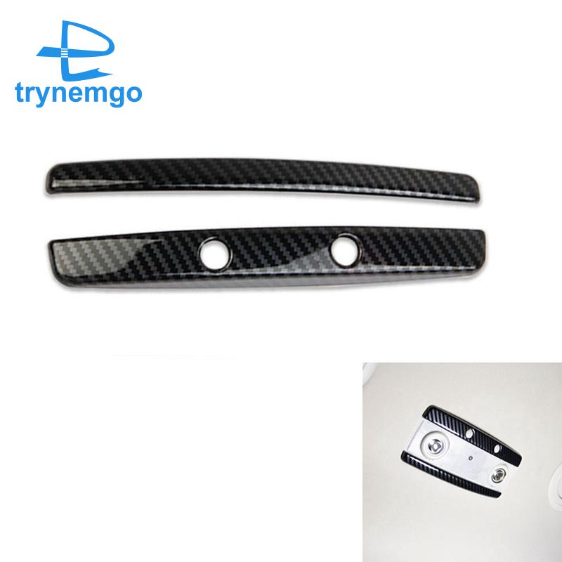 Miếng Dán Đèn Đọc Sách Bằng Sợi Carbon Trang Trí Nội Thất Xe Hơi Dodge Durango 2011-2020