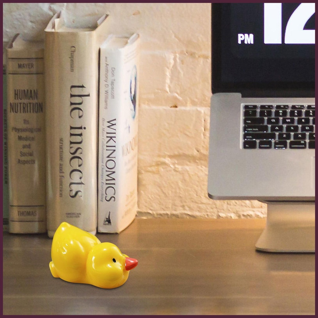 Set 10 Chú Vịt Vàng Mini Dễ Thương Dùng Trang Trí Bể Cá / Tiểu Cảnh