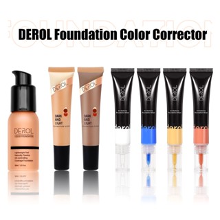  Kem Nền Che Khuyết Điểm Derol Điều Chỉnh Màu Sắc Tối Sáng Da 