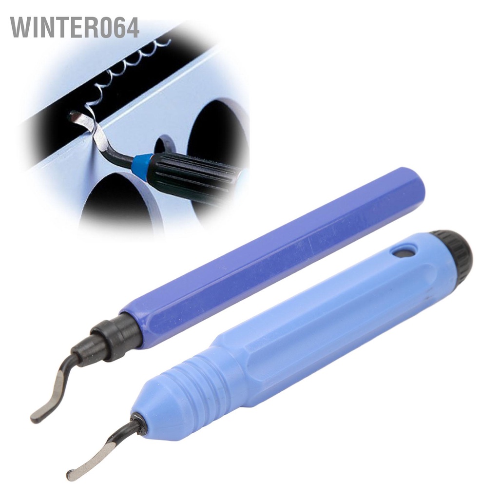 Winter064 Dụng cụ gỡ bavia với 10 lưỡi dao Edge Burr Remover cho đồng ống PVC in 3D nhựa nghệ thuật gia công kim loại