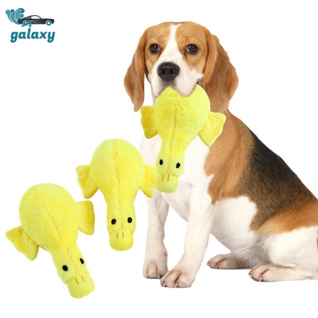 Galaxy Đồ Chơi Vịt Nhồi Bông Phát Ra Âm Thanh Vui Nhộn Cho Thú Cưng