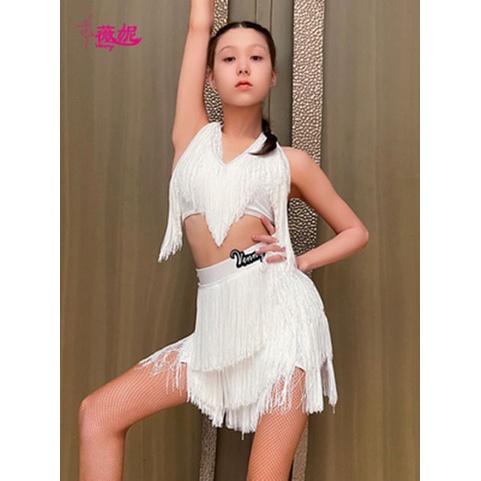 Bộ Trang Phục Khiêu Vũ Latin Chuyên Nghiệp Gồm Áo Hai Dây Và Chân Váy Thời Trang Mùa Hè Mới Cho Nữ