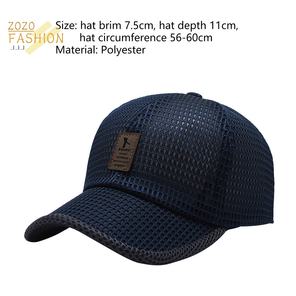 Mũ Lưỡi Trai Chống Nắng Chống Mòn Nhiều Màu Sắc Có Thể Giặt Sạch Tiện Dụng