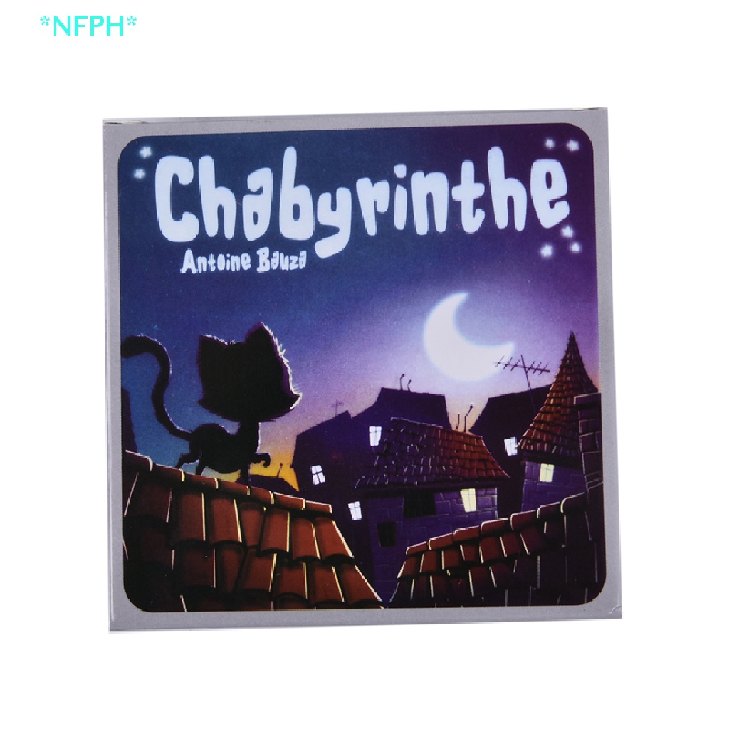 Bộ Thẻ Bài Trò Chơi Chabyrinthe Phiên Bản Tiếng Anh Dễ Thương Mới Áo Thun Thiết Kế Mới Năng Động Thời Trang