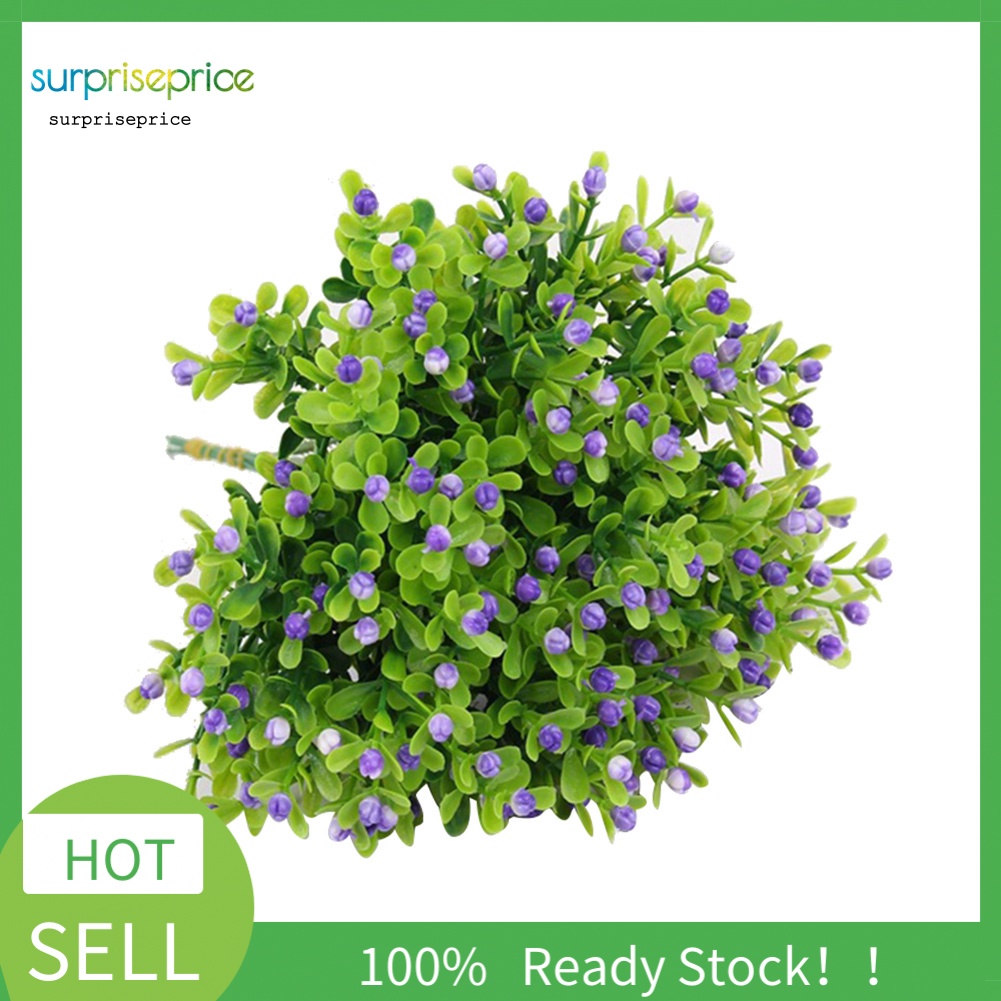 Set 10 Bông Hoa Aglaia Giả Dùng Trang Trí Tiệc Cưới / Sân Vườn DIY