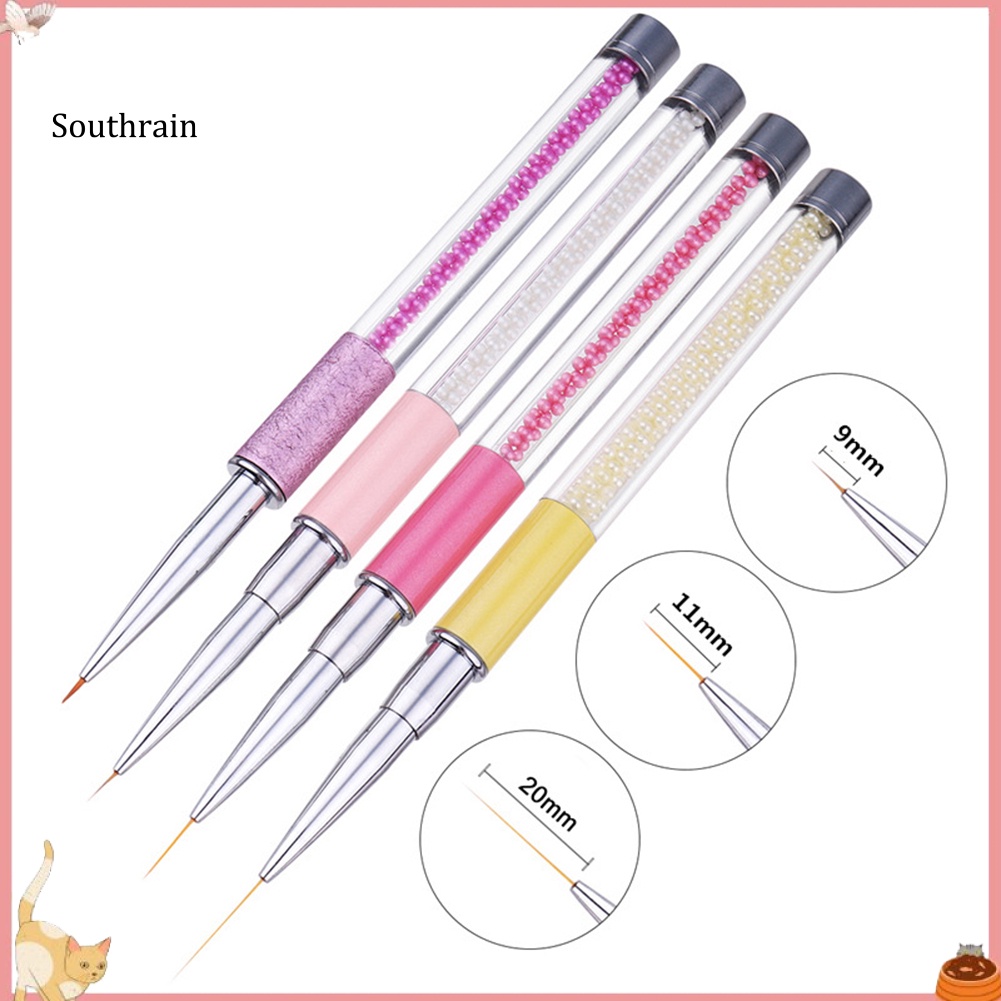 Bút Vẽ Móng Nghệ Thuật Lâu Trôi Chống Tia UV