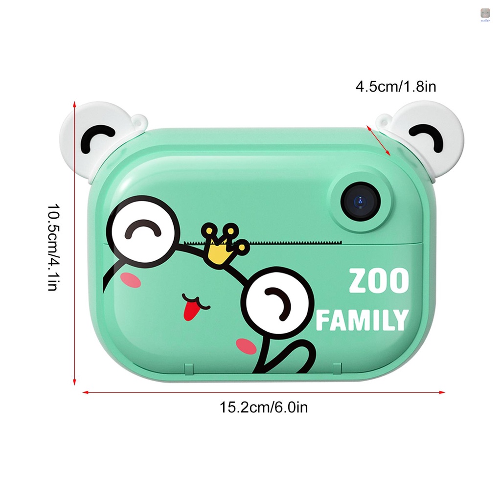 Máy In C3 32GB Ống Kính Kép 12MP Hỗ Trợ WIFI Thích Hợp Làm Quà Tặng Giáng Sinh / Sinh Nhật Cho Bé Gái