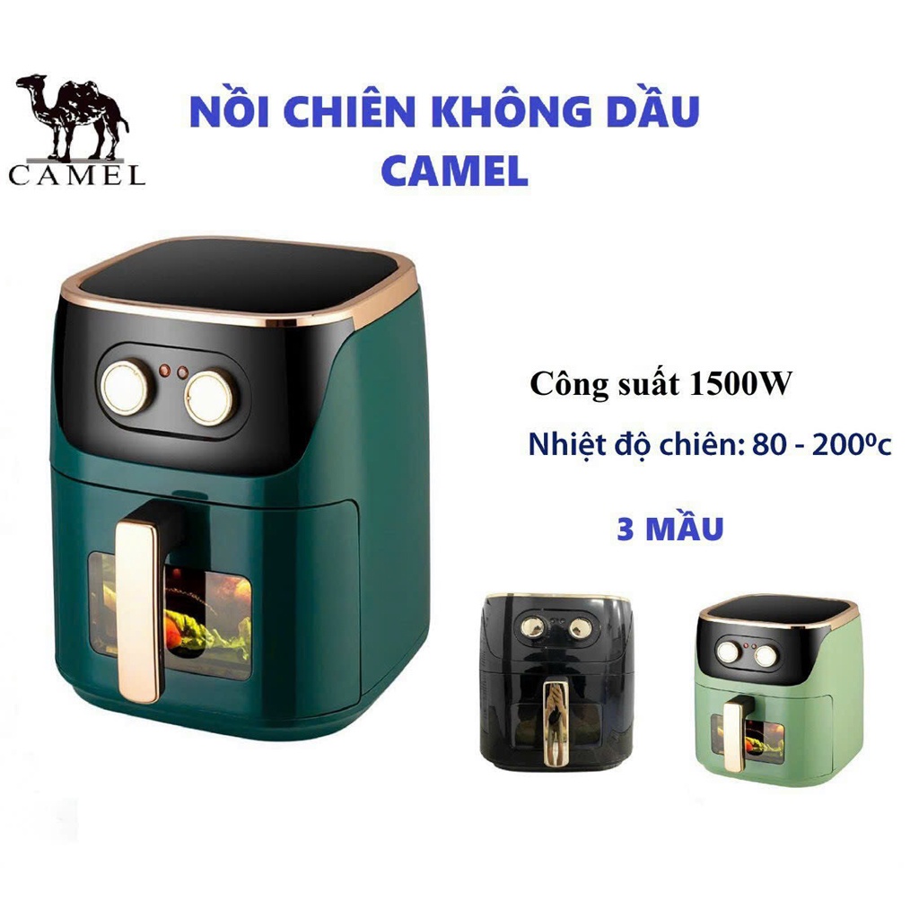 Nồi chiên không dầu Camel 12L YC-701, Cao Cấp