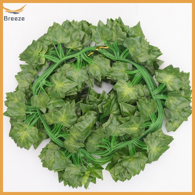 Dây Lá Thường Xuân Giả Bằng Nhựa Dài 2m Dùng Trang Trí