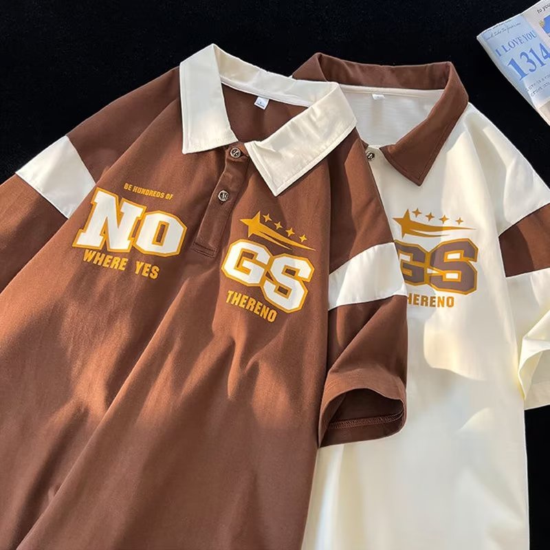 Áo Thun POLO Tay Ngắn Phong Cách Mới 2023 Thời Trang Mùa Thu Cho Nam