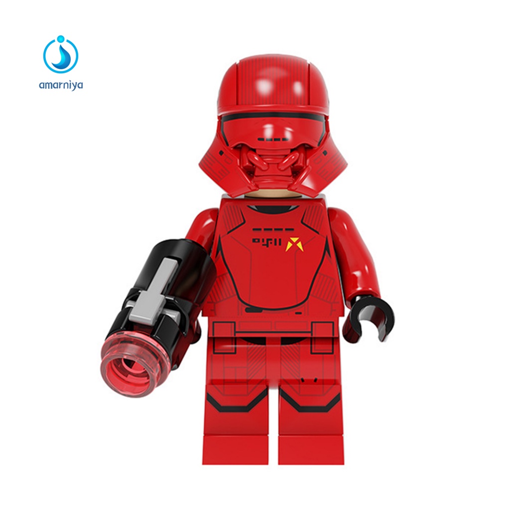 Đồ chơi trẻ em Lắp Ráp Mô Hình Nhân Vật Mandalorian Thu Nhỏ Dành Cho Bé