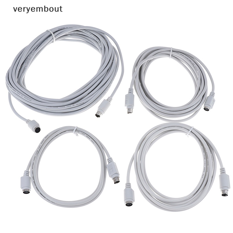 Dây Cáp Nối Dài Chuột Và Bàn Phím Máy Tính Ps2 mini din 6 pin 1.5m 5m 10m