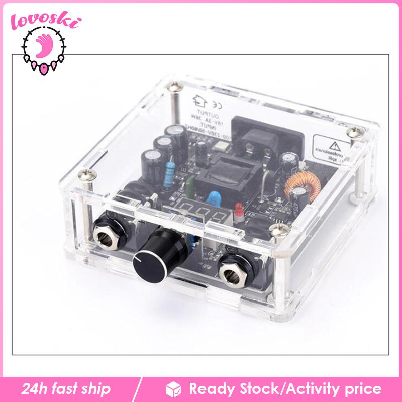 [Lovoski] Cung Cấp Nguồn Điện Đầu Ra Kép Bằng Acrylic Cho Họa Sĩ