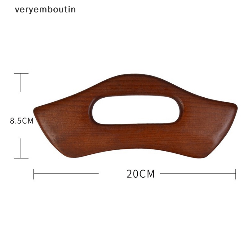 1 Dụng Cụ Mát Xa Gua Sha Bằng Gỗ