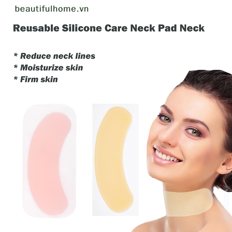 Miếng Dán Silicone Chống Nếp Nhăn Chống Lão Hóa Vùng Cổ Có Thể Tái Sử Dụng