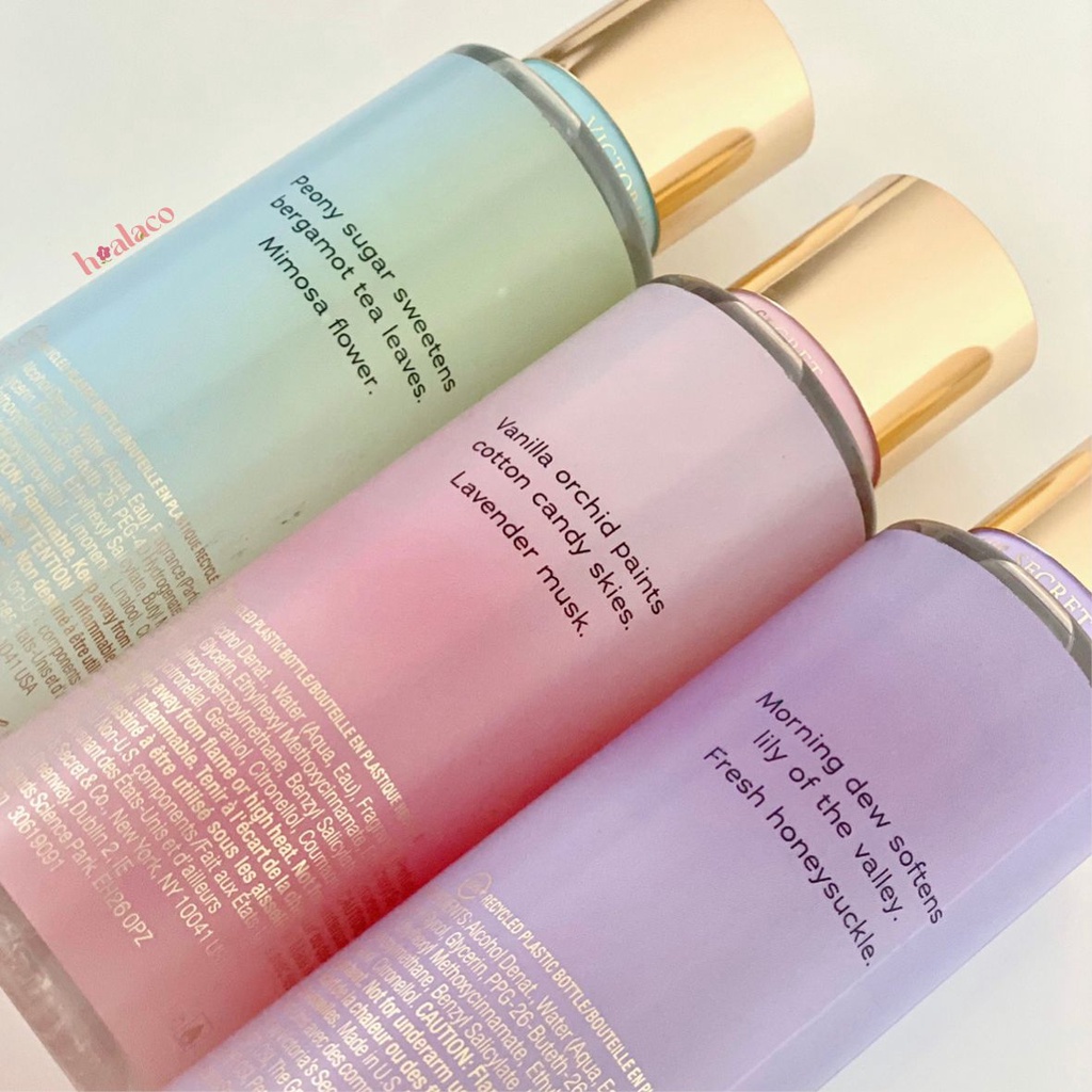 XỊT THƠM TOÀN THÂN BODY MIST FLORAL MORNING DREAMS - Victoria's Secrets