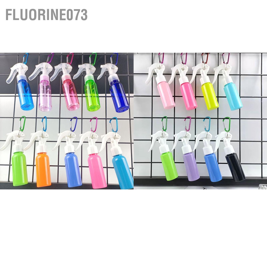 Fluorine073 Bình Xịt Rỗng PET Phun Sương Mịn Có Thể Đổ Lại Để Chăm Sóc Da Hàng Ngày Tạo Kiểu Tóc 60Ml