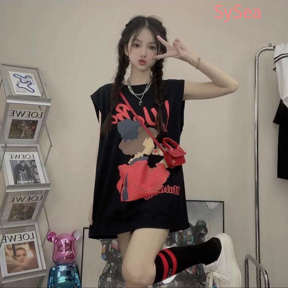 Áo Sát Nách Cổ Tròn Thời Trang Mùa Hè Hàn Quốc Cho Nữ