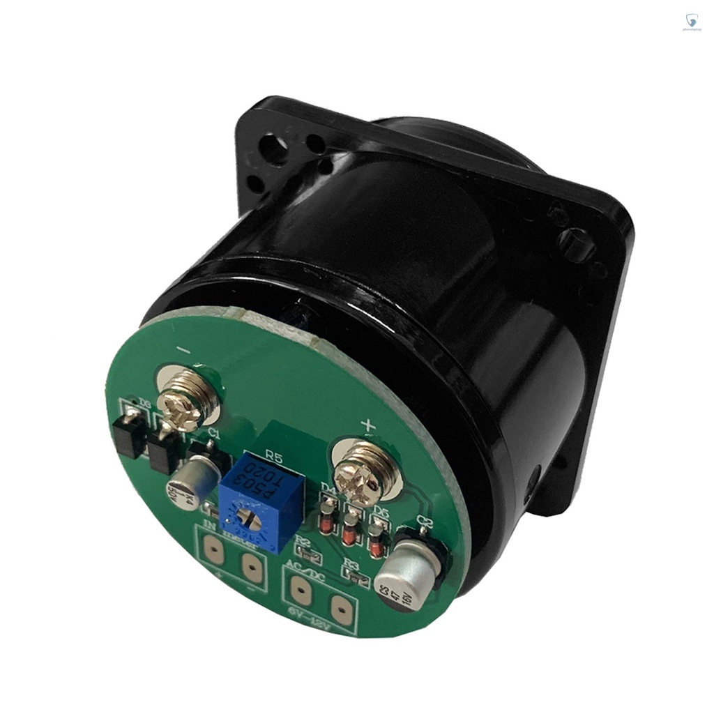 (laptvn) Bộ 2 Đồng Hồ Đo Mức Độ Âm Thanh Có Bảng Điều Khiển DB Độ Chính Xác Cao Màu Vàng Ấm