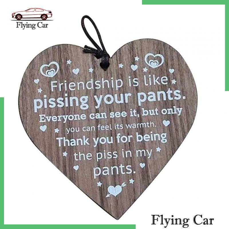 Bảng Gỗ Treo Tường In Chữ Best Friend Vui Nhộn Lzdjfmy2