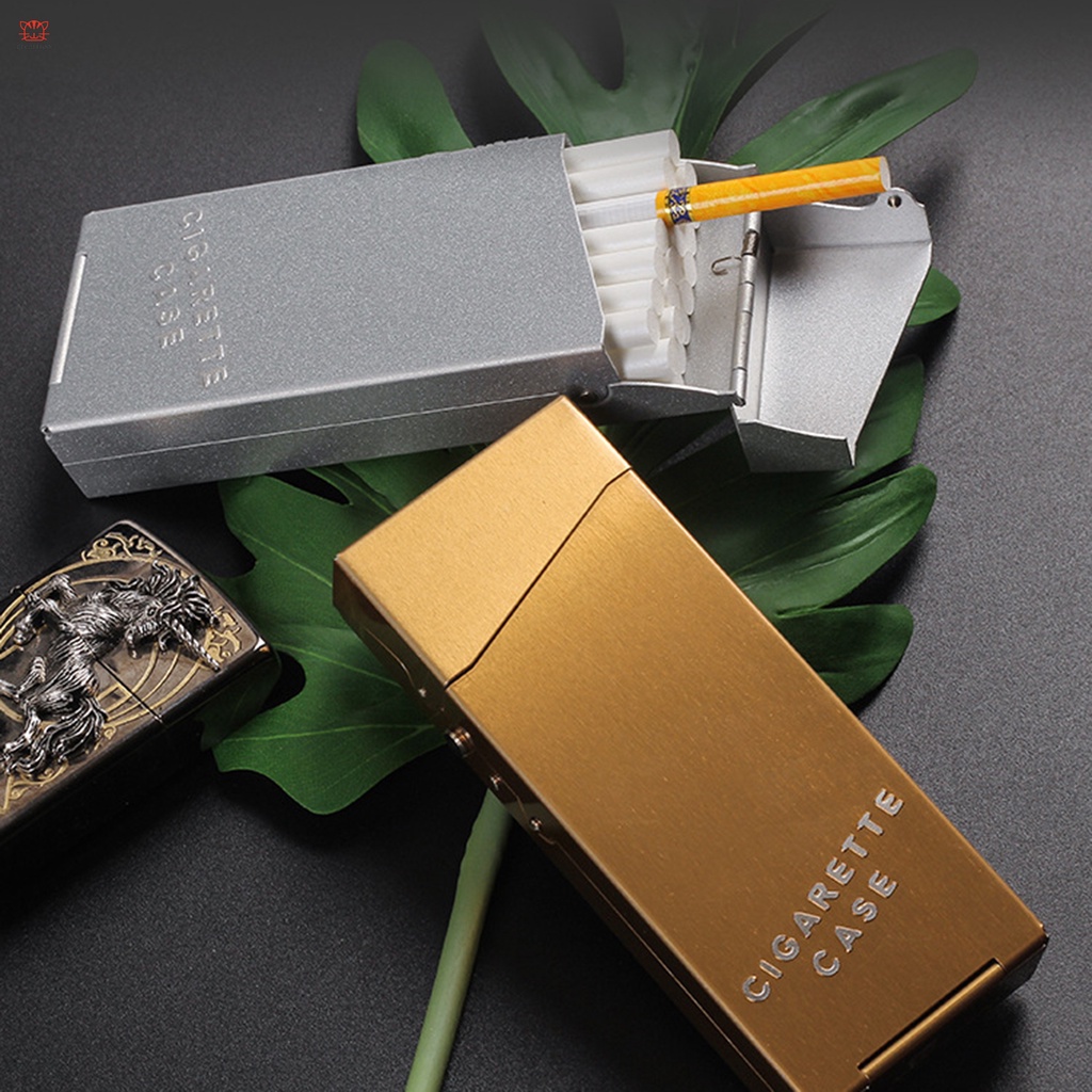 Hộp Đựng Thuốc Lá Bằng Kim Loại Cao Cấp Ốp
