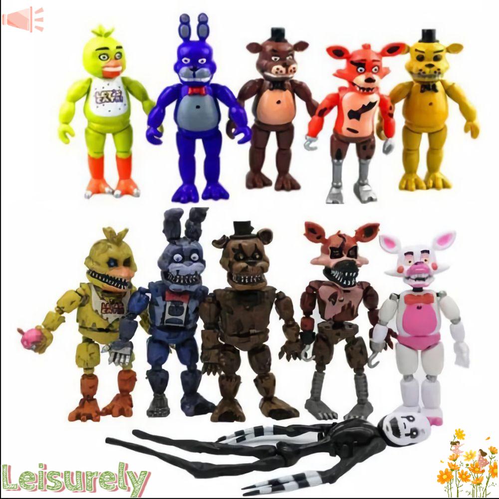 Mô Hình Chú Gấu Bonnie Foxy Fazbear Thủ Công Dễ Thương Dùng Trang Trí Nhà Cửa