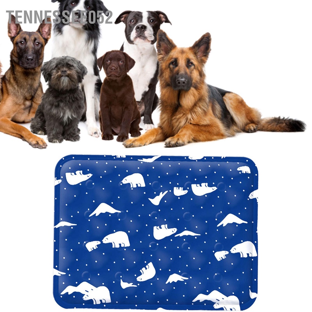 [Hàng Sẵn] Đệm Nước Hè Làm Mát Cho Chó Mèo Thú Cưng - Thảm Gel Lạnh Chống Nóng Cho Chó Mèo Không thấm nước【Tennessee052】