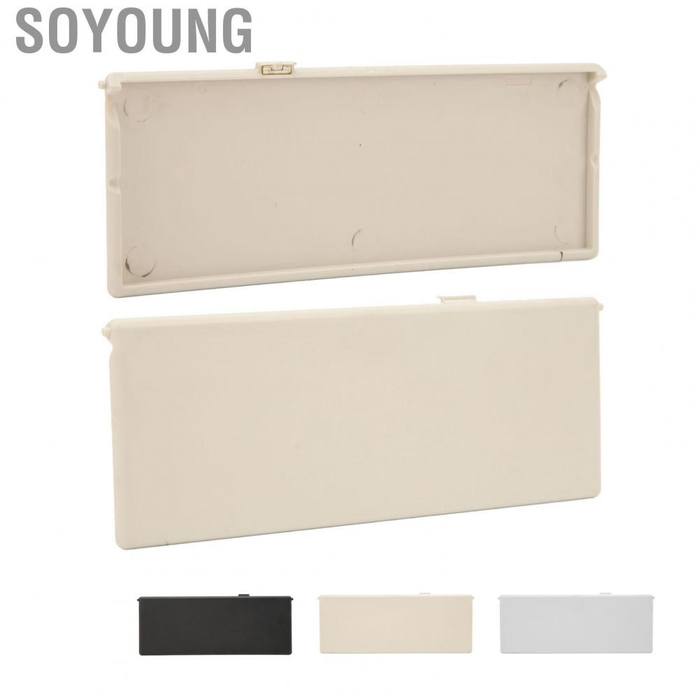 Soyoung Sunvisor Vanity Mirror Lid  Shock Resistance Sun Visor Shell Heat Insulation Aging Waterproof Lightweight for RANGE ROVER SPORT