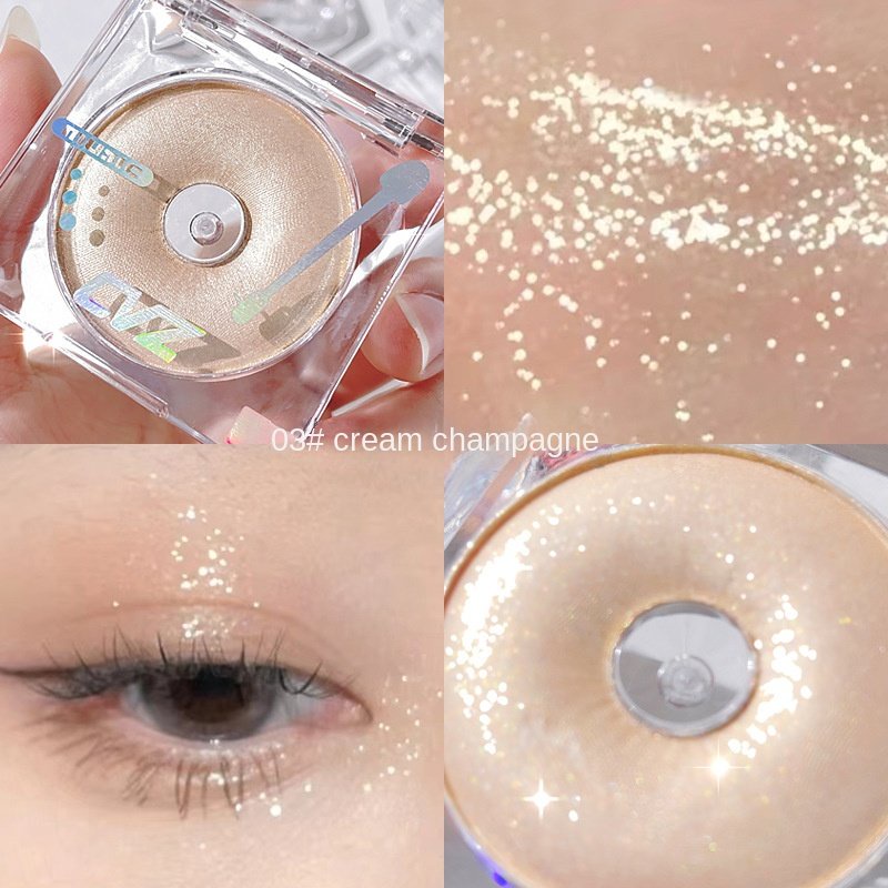 Bảng Phấn Bắt Sáng CVZ Độ Bóng Cao Chuyên Dụng Cho Trang Điểm