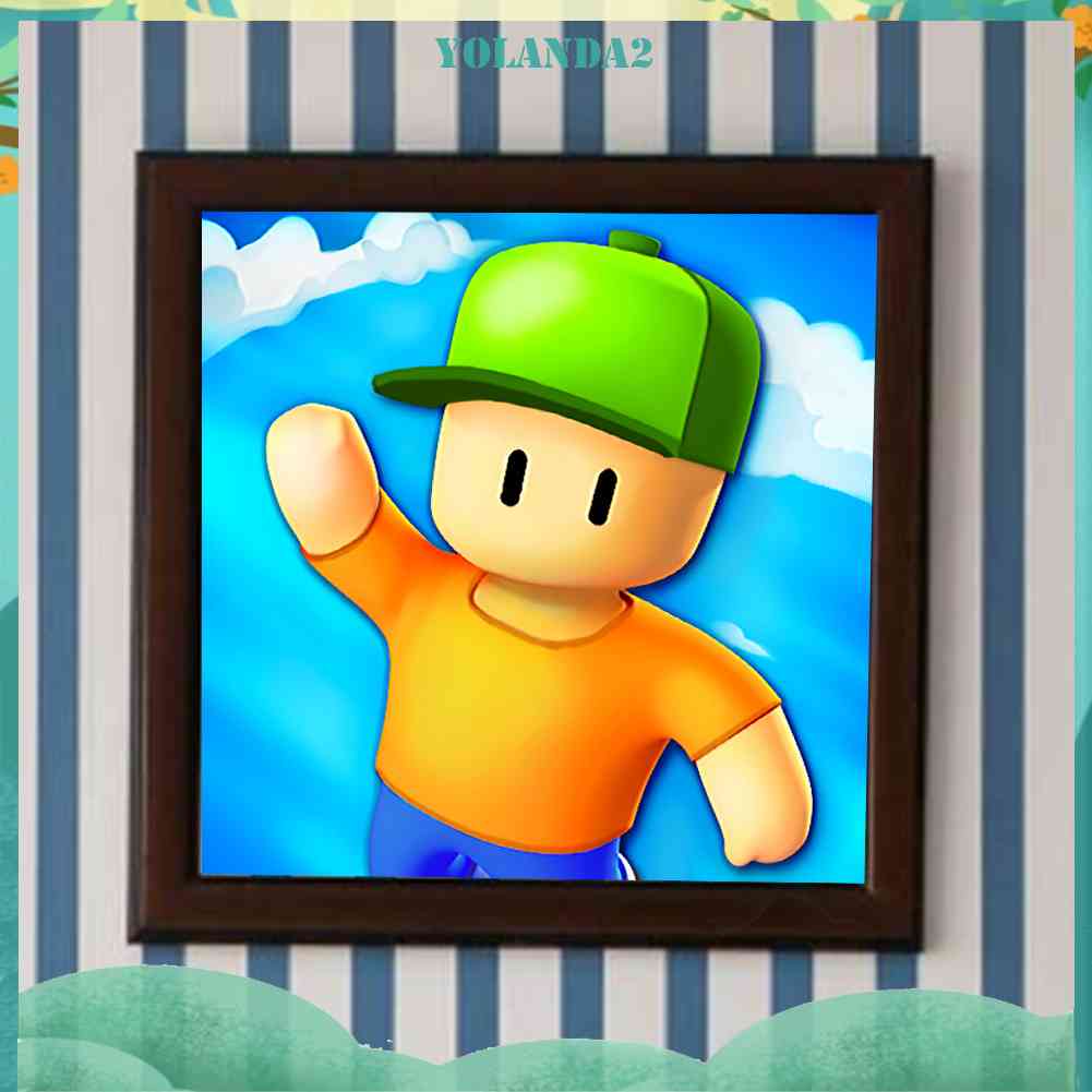 Bộ Tranh Đính Đá 5D Họa Tiết Hoạt Hình Độc Đáo DIY Dùng Trang Trí Nhà Cửa