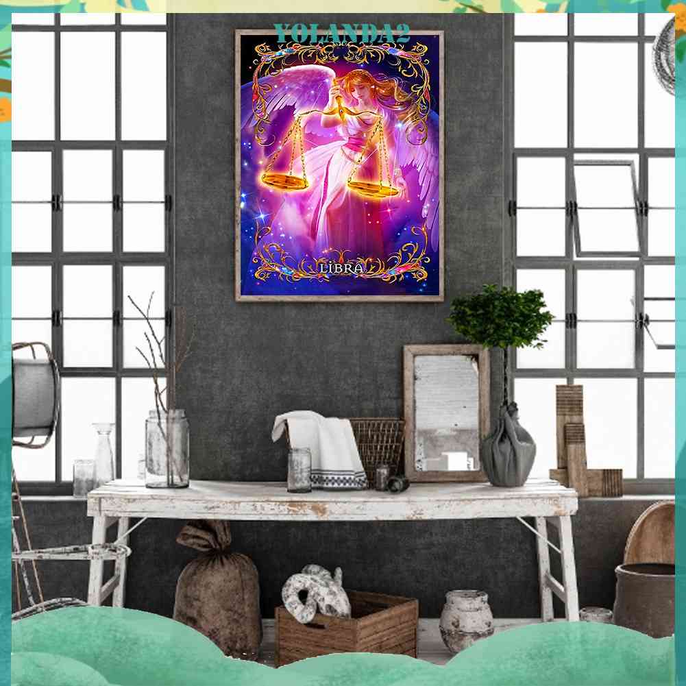 Tranh Đính Đá Kim Cương Toàn Bộ 5D DIY Hình Vẽ Người Đẹp Trang Trí Nhà Cửa