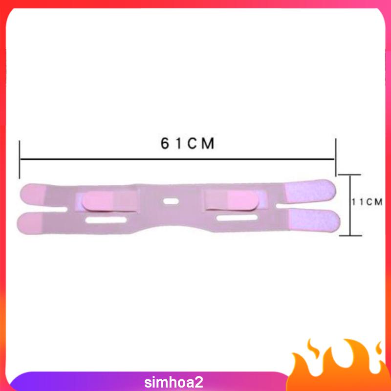 Bộ Giảm Cằm Đôi Màu Trắng Simhoa2