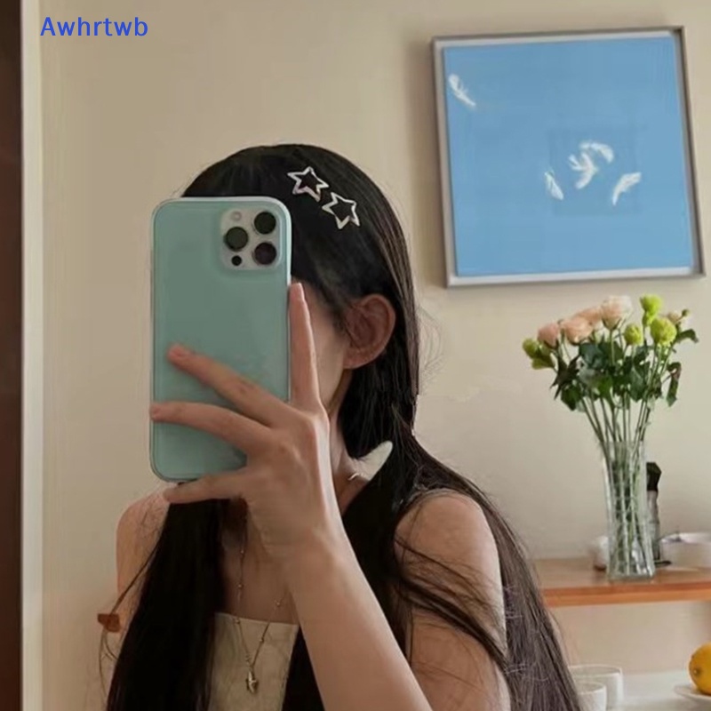 Kẹp Tóc Hình Ngôi Sao Năm Cánh Bằng Kim Loại Mới