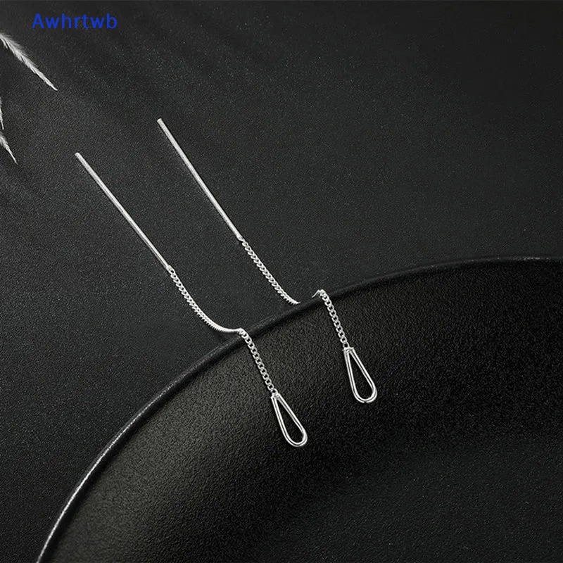 Hoa Tai Dáng Dài Phối Tua Rua Phong Cách Đơn Giản Cho Nữ Mới