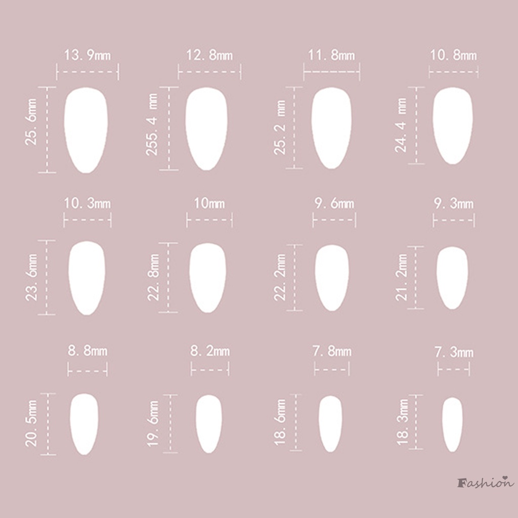 Móng Tay Giả Hình Giọt Nước Lấp Lánh