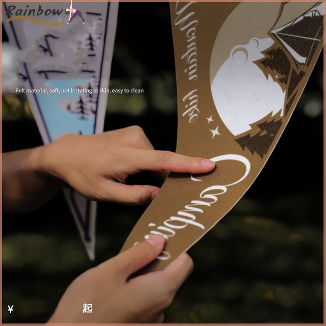 Cờ Mềm In Họa Tiết Nhiều Màu Sắc Gọn Nhẹ Tiện Dụng Mang Theo Cắm Trại