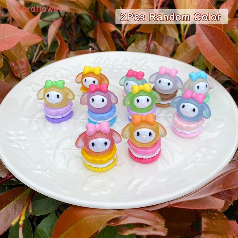 2 Đồ trang trí Sanrio My Melody Phát Sáng Trang Trí Tiểu Cảnh Mới
