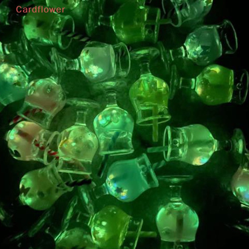 Bộ 2 Ly Nước Mini Dạ Quang Cho Nhà Búp Bê Mới