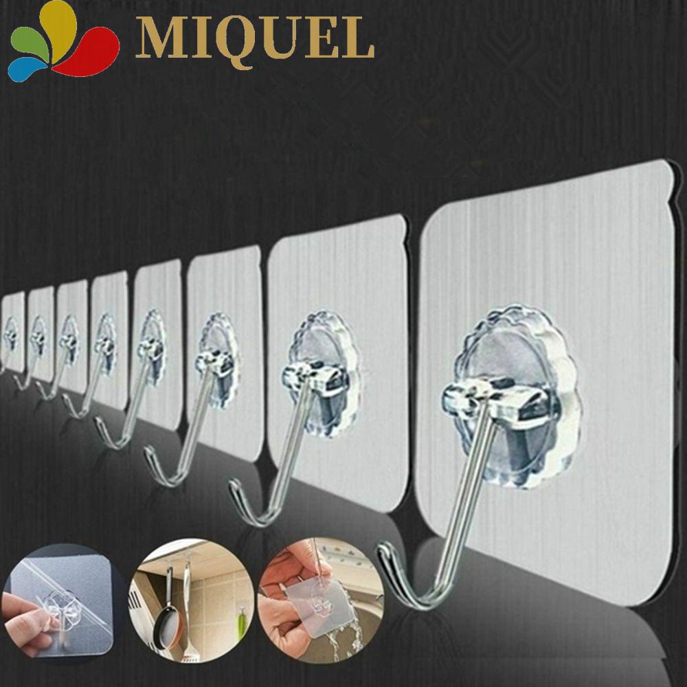 Móc Dán Tường Trong Suốt Treo Vật Dụng Tiện Lợi