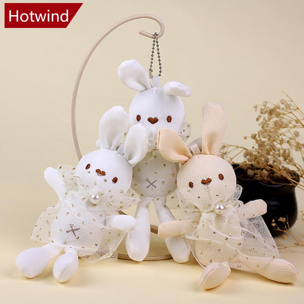 1 Móc Khóa Thỏ Nhồi Bông 20cm M9Q6