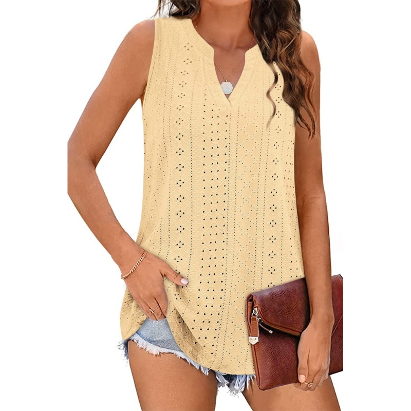 Áo Tank Top Cổ Chữ V Dáng Rộng Thời Trang Mùa Hè Dành Cho Nữ