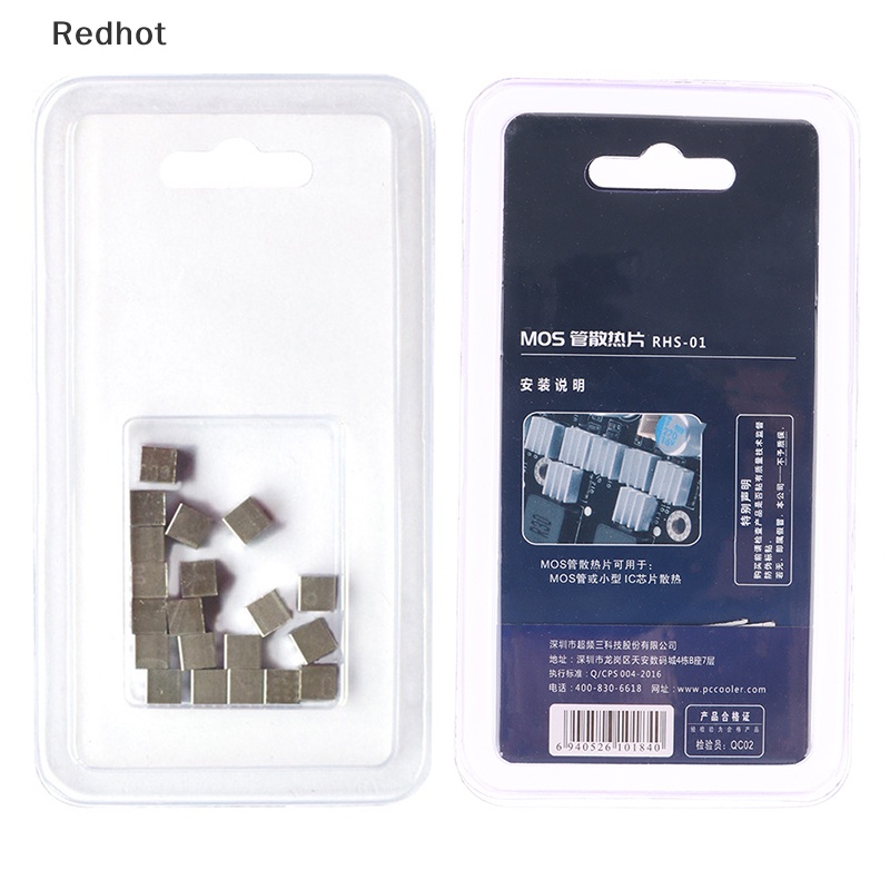 Bộ 20 Chip Tản Nhiệt IC MOS RHS-01 Bằng Nhôm Chất Lượng Cao