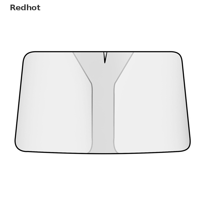 &lt; Redhot &gt; Rèm Che Nắng Hai Lớp Cách Nhiệt Chống Tia Uv Bảo Vệ Kính Chắn Gió Xe Hơi