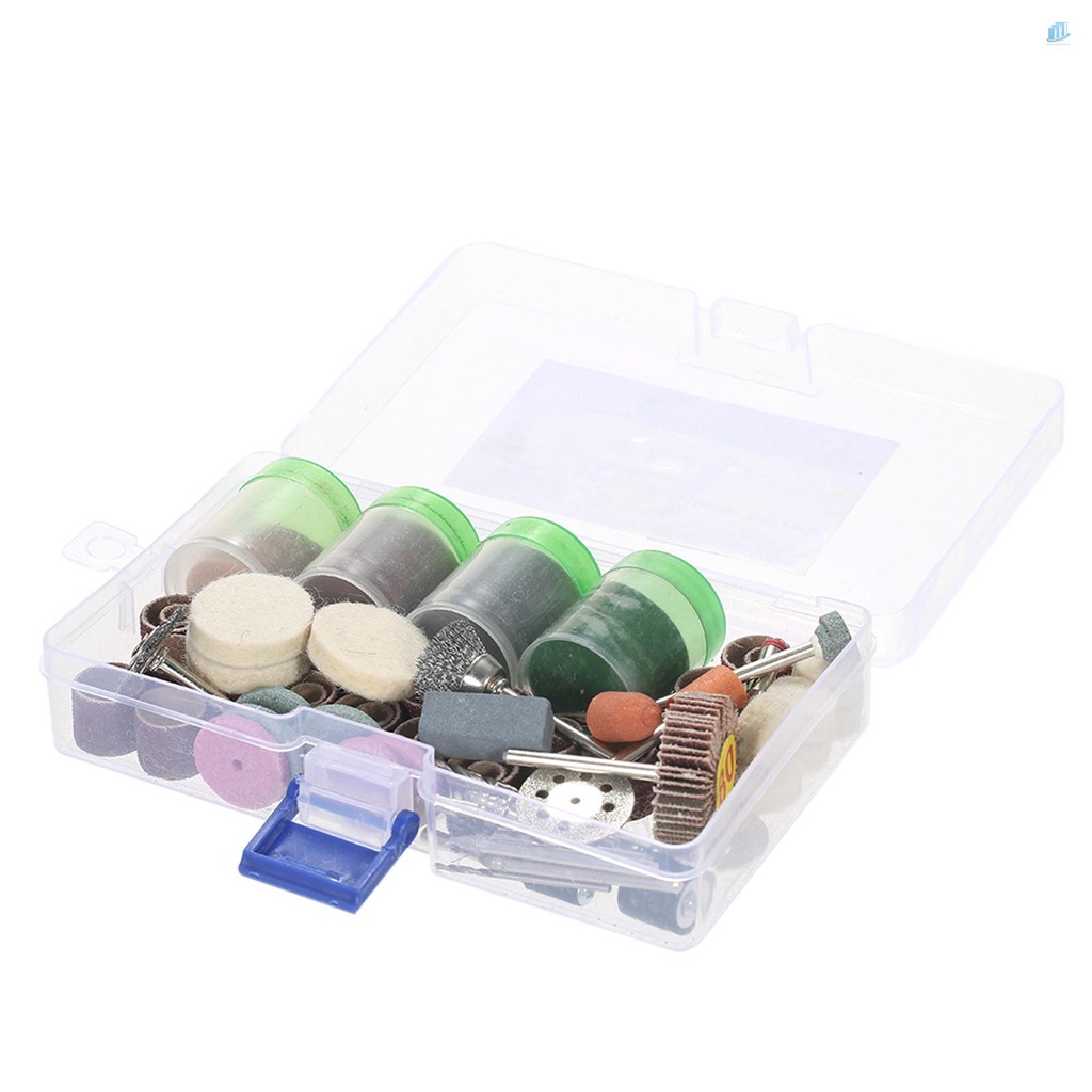 Bộ Dụng Cụ Đánh Bóng Gồm 196 Món Kích Thước 1 / 8 &quot;Và Hộp Đựng Tiện Dụng